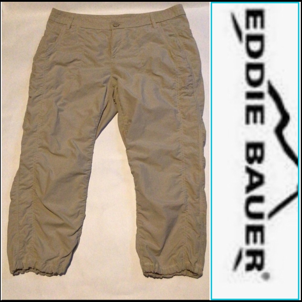Eddie Bauer Cropped Hiking Pants, Size 10